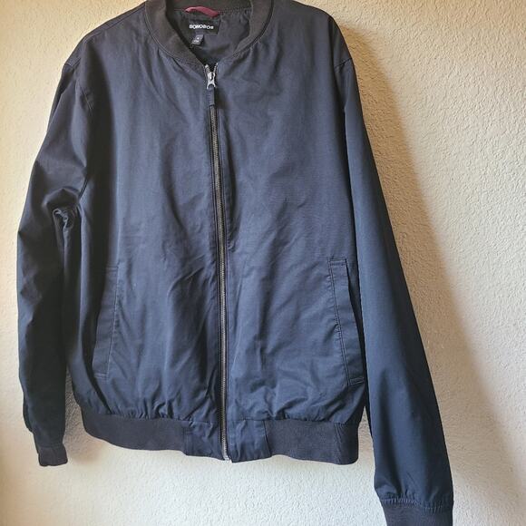 Bonobos Black Men's Bomber Jacket Size XL - Picture 1 of 9